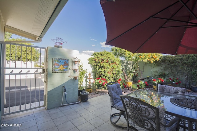 view of patio / terrace