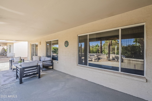 15411 W Amelia Dr, Goodyear, AZ 85395 - view of patio with an outdoor living space