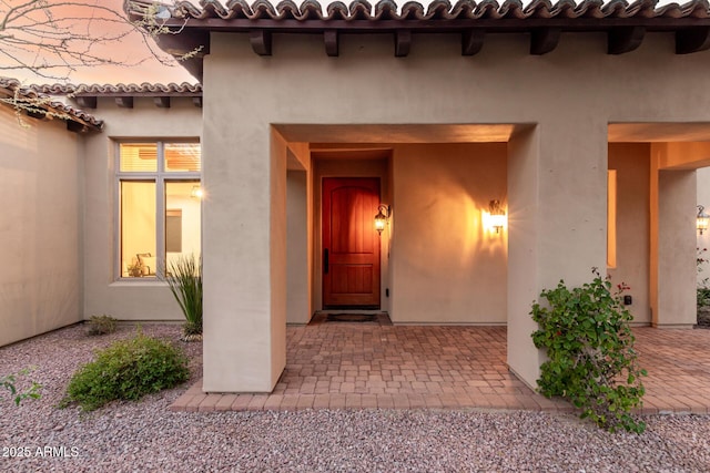 view of property entrance