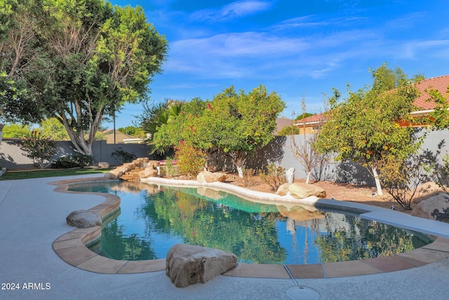 view of swimming pool