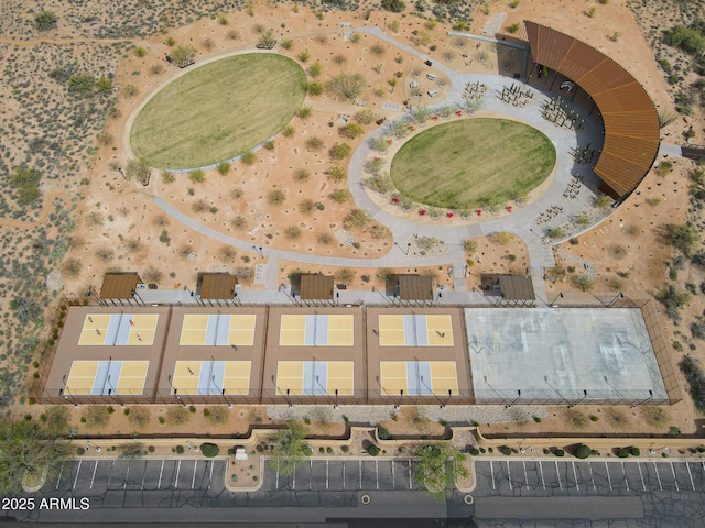 drone / aerial view
