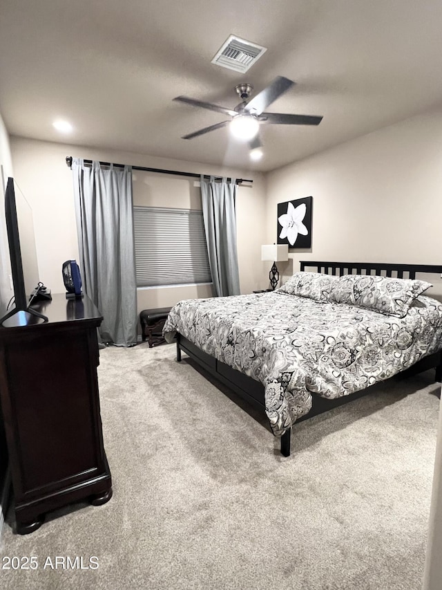 6145 E Cave Creek Rd Unit 203, Cave Creek, AZ 85331 - bedroom featuring carpet and ceiling fan