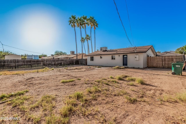 11025 E Cholla Rd, Mesa, AZ 85207 - rear view of property with a fenced backyard
