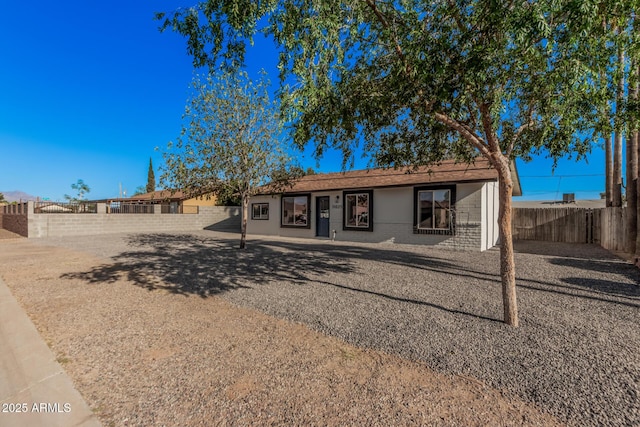 11025 E Cholla Rd, Mesa, AZ 85207 - view of front of home featuring brick siding
