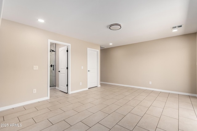 8124 N 45th Ave, Glendale, AZ 85302 - spare room with baseboards and recessed lighting