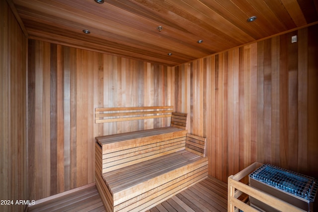 view of sauna / steam room