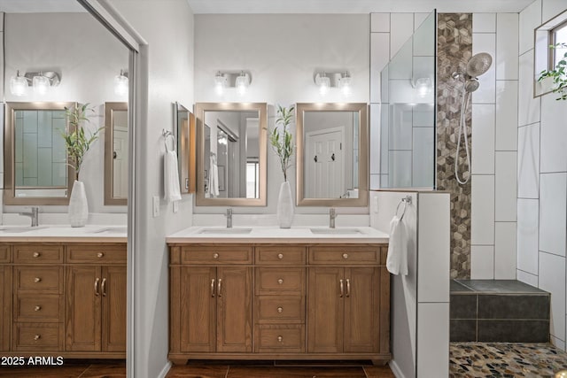 2834 E Devon Ct, Gilbert, AZ 85296 - full bath featuring double vanity and a walk in shower