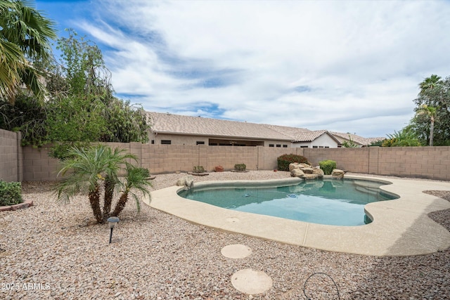 2834 E Devon Ct, Gilbert, AZ 85296 - view of pool featuring a fenced backyard