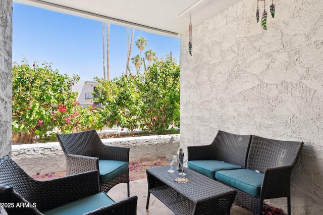 3314 N 68th St Unit 129, Scottsdale, AZ 85251 - view of patio / terrace with an outdoor living space