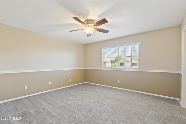 12748 N 57th Dr, Glendale, AZ 85304 - carpeted spare room with a ceiling fan and baseboards
