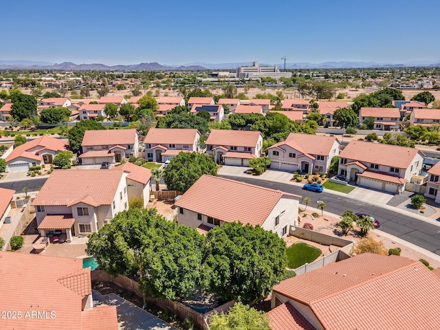 12748 N 57th Dr, Glendale, AZ 85304 - aerial view of residential area featuring a mountainous background