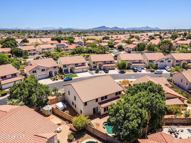 12748 N 57th Dr, Glendale, AZ 85304 - aerial perspective of suburban area with mountains
