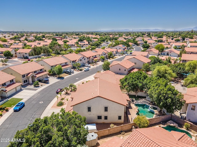 12748 N 57th Dr, Glendale, AZ 85304 - aerial perspective of suburban area with a pool