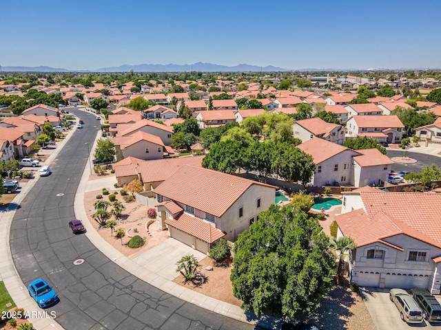 12748 N 57th Dr, Glendale, AZ 85304 - aerial perspective of suburban area with a mountainous background