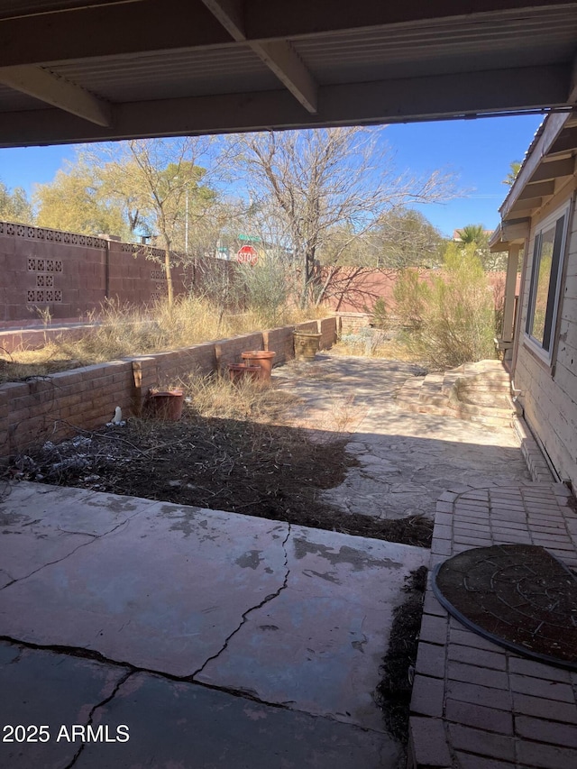 view of patio