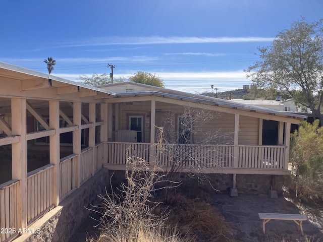 view of rear view of house