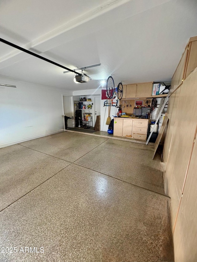135 S Abalone Dr, Gilbert, AZ 85233 - garage with a garage door opener