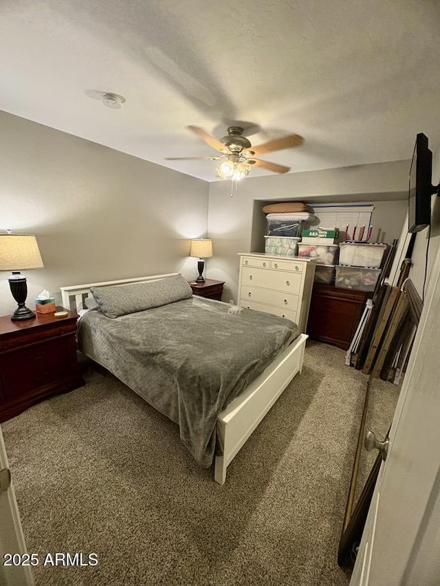 135 S Abalone Dr, Gilbert, AZ 85233 - carpeted bedroom featuring a ceiling fan