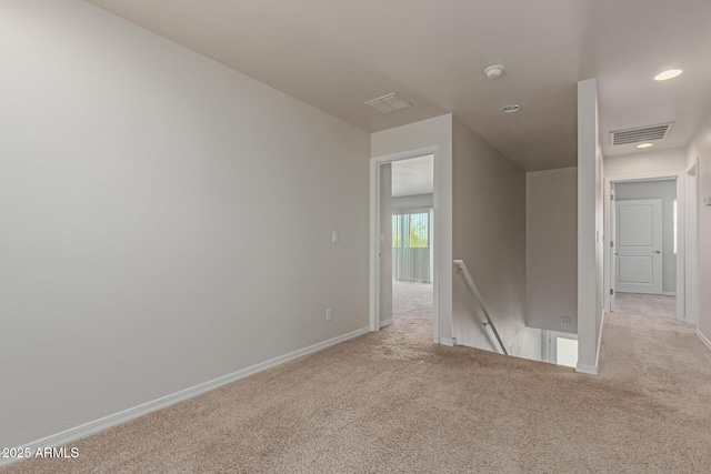 2000 N 36th St Unit 41, Phoenix, AZ 85008 - empty room with carpet floors, a smoke detector, and recessed lighting