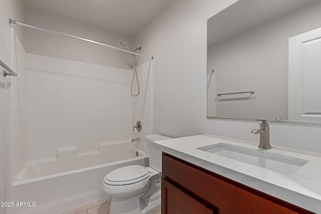2000 N 36th St Unit 41, Phoenix, AZ 85008 - bathroom with vanity, bathing tub / shower combination, and tile patterned flooring