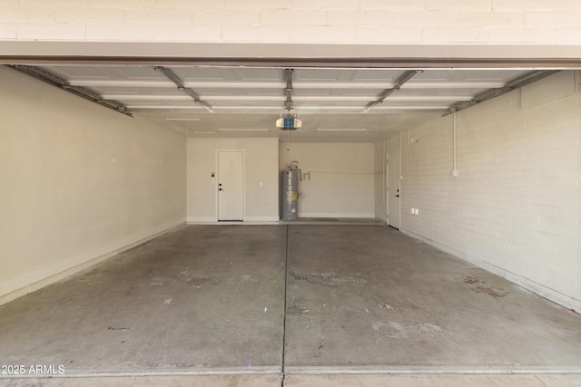 2329 S Elm, Mesa, AZ 85202 - garage with a garage door opener and electric water heater