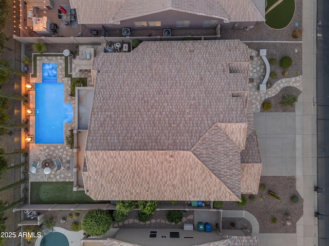 9702 E Naranja Ave, Mesa, AZ 85209 - bird's eye view of a pool area