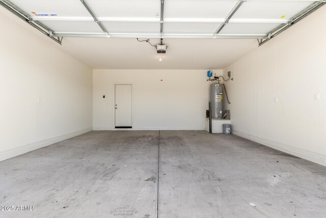 24627 W Ripple Rd, Buckeye, AZ 85326 - garage featuring electric water heater and a garage door opener