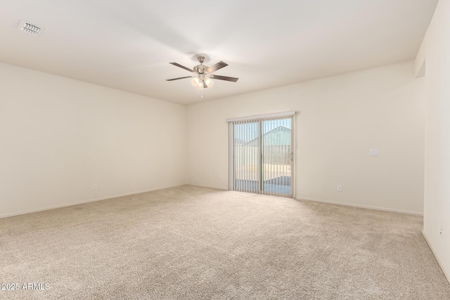 24627 W Ripple Rd, Buckeye, AZ 85326 - carpeted empty room featuring ceiling fan