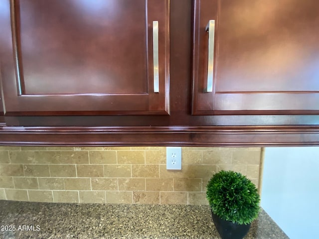 detailed view of backsplash