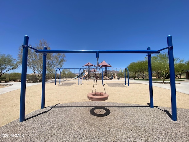 view of community playground