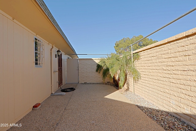 exterior space featuring a patio