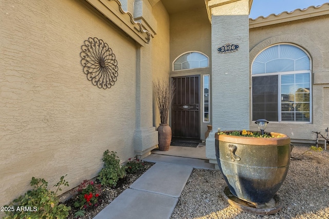 view of property entrance