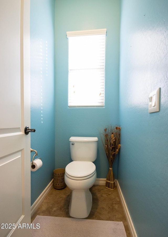 bathroom with toilet