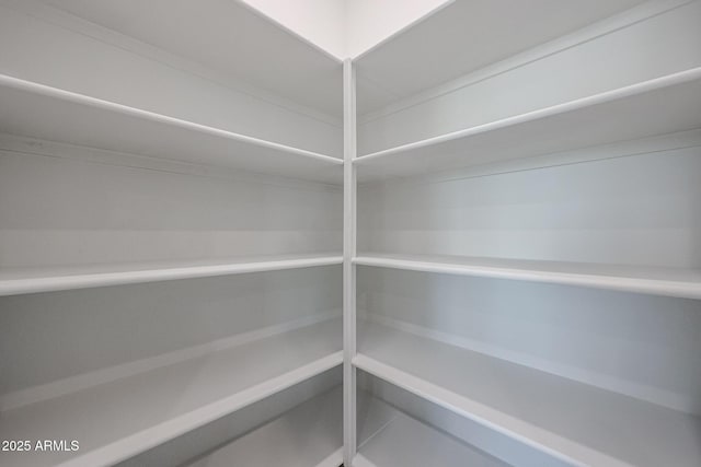 view of pantry