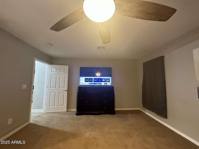 28306 N 25th Dl, Phoenix, AZ 85085 - unfurnished bedroom featuring a ceiling fan and carpet floors