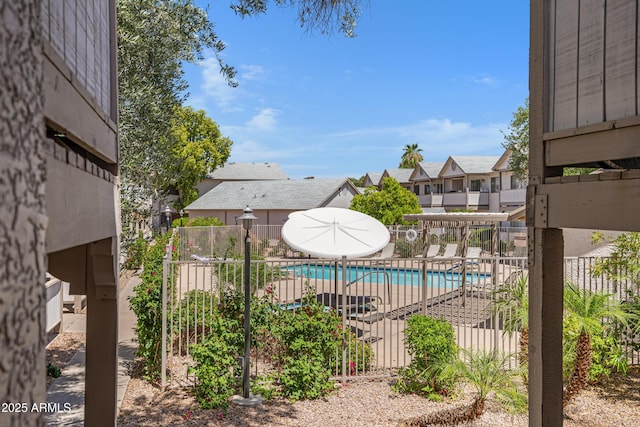 616 S Hardy Dr Unit 203, Tempe, AZ 85281 - community pool featuring a residential view