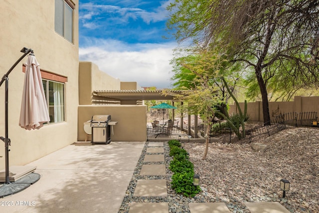 12642 N Mountainside Dr Unit B, Fountain Hills, AZ 85268 - view of patio with a grill