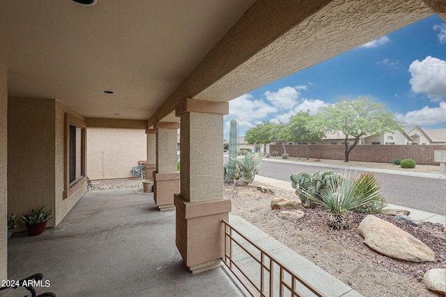 view of patio