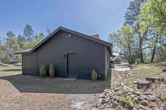 3440 N Meadow Dr, Pine, AZ 85544 - view of outbuilding