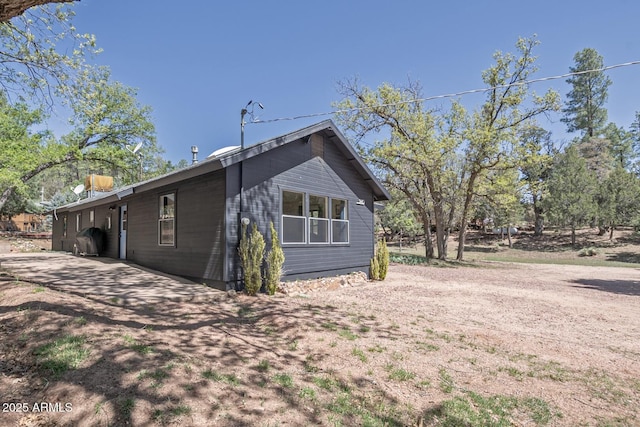 3440 N Meadow Dr, Pine, AZ 85544 - view of home's exterior with driveway