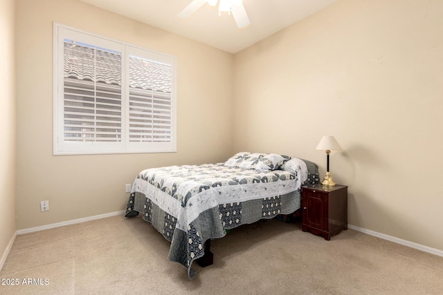 81 E Rock Wren Dr, San Tan Valley, AZ 85143 - carpeted bedroom featuring baseboards and a ceiling fan
