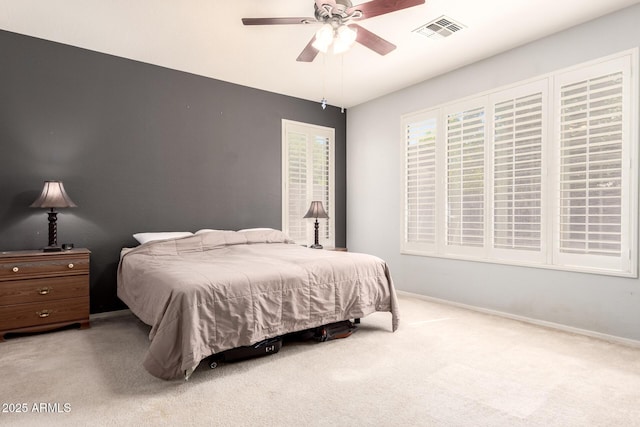 81 E Rock Wren Dr, San Tan Valley, AZ 85143 - carpeted bedroom featuring baseboards and a ceiling fan