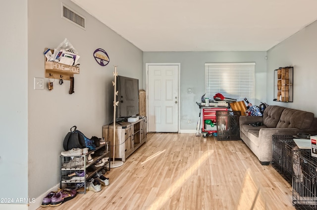 13802 N 37th Dr, Phoenix, AZ 85053 - living room with light wood finished floors and baseboards