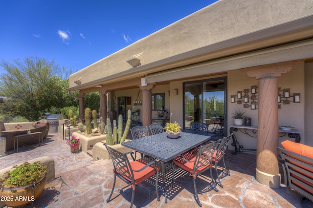 1401 E Boulder Pass, Carefree, AZ 85377 - view of patio with outdoor dining area