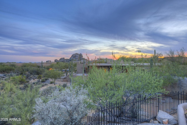 1401 E Boulder Pass, Carefree, AZ 85377 - view of yard with fence