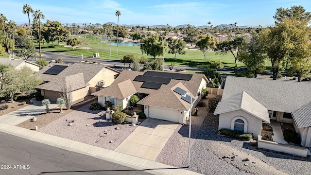 18903 N 97th Ln, Peoria, AZ 85382 - aerial perspective of suburban area with a water and mountain view and a golf course