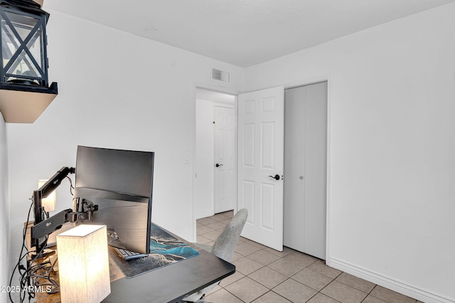 625 S Daley, Mesa, AZ 85204 - office area with light tile patterned floors and baseboards