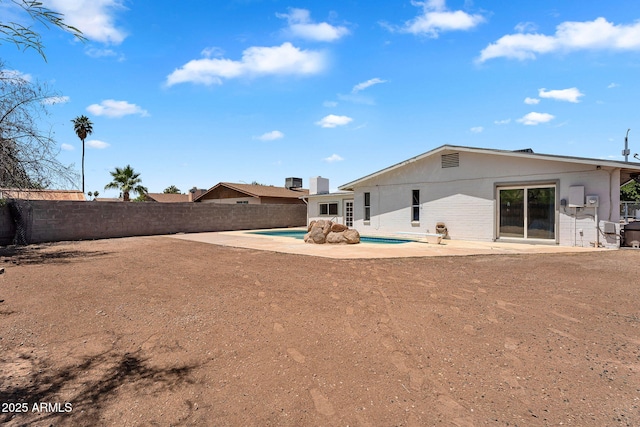 625 S Daley, Mesa, AZ 85204 - back of house featuring a fenced backyard, a patio area, and brick siding