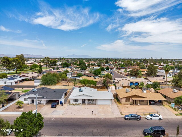 625 S Daley, Mesa, AZ 85204 - aerial perspective of suburban area with a mountain backdrop