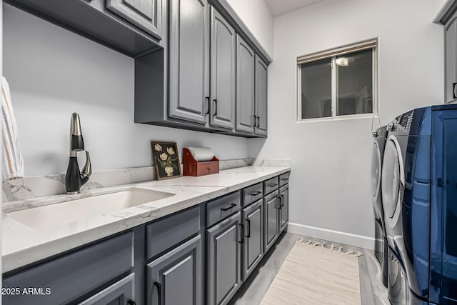 8132 W Hatfield Rd, Peoria, AZ 85383 - laundry area with cabinet space and washer and dryer
